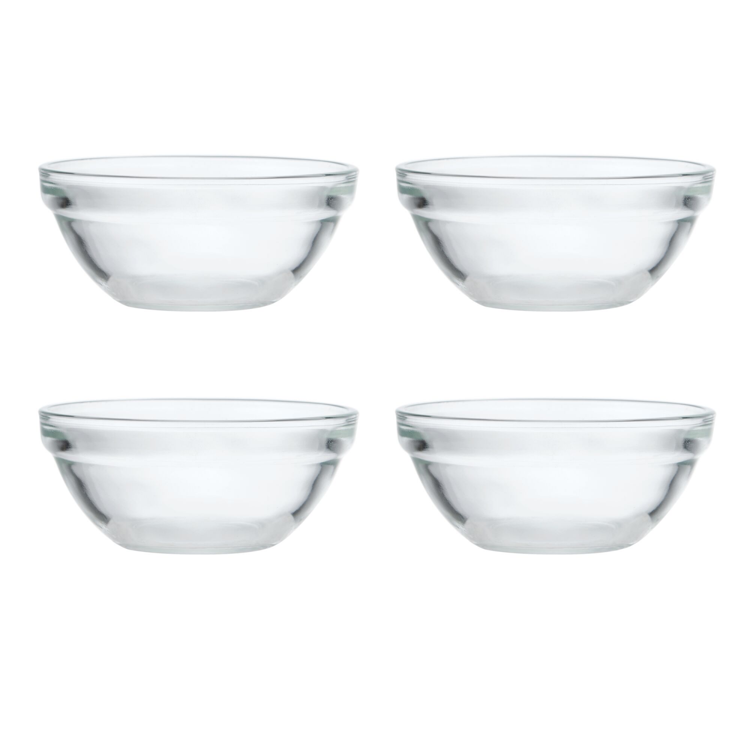 slide 2 of 2, Grand Gourmet Prep Bowls Glass S4 4oz, 4 oz