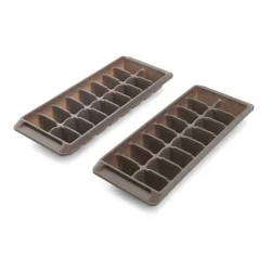 Grand Gourmet Plastic Ice Cube Tray S2 Grey