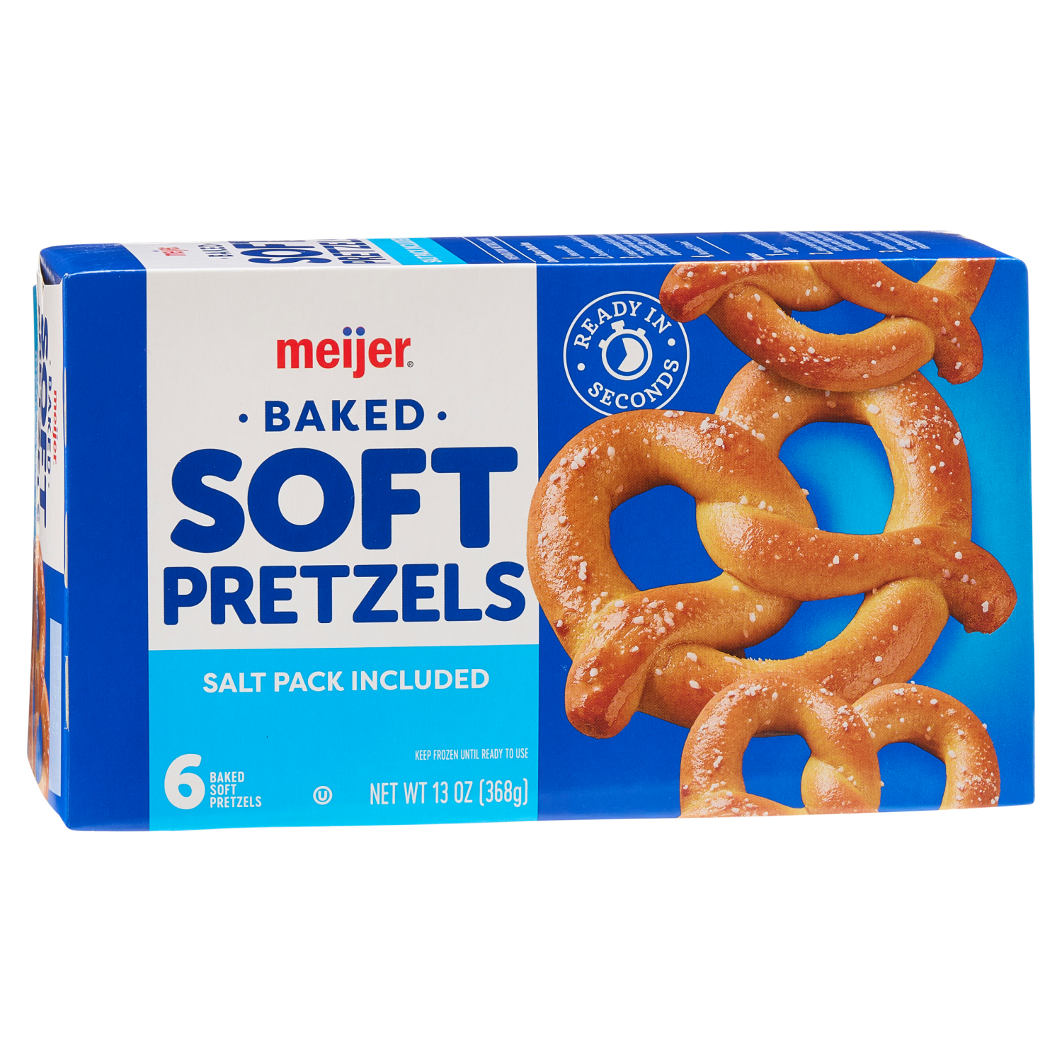 slide 2 of 3, Meijer Baked Soft Pretzels, 6 ct