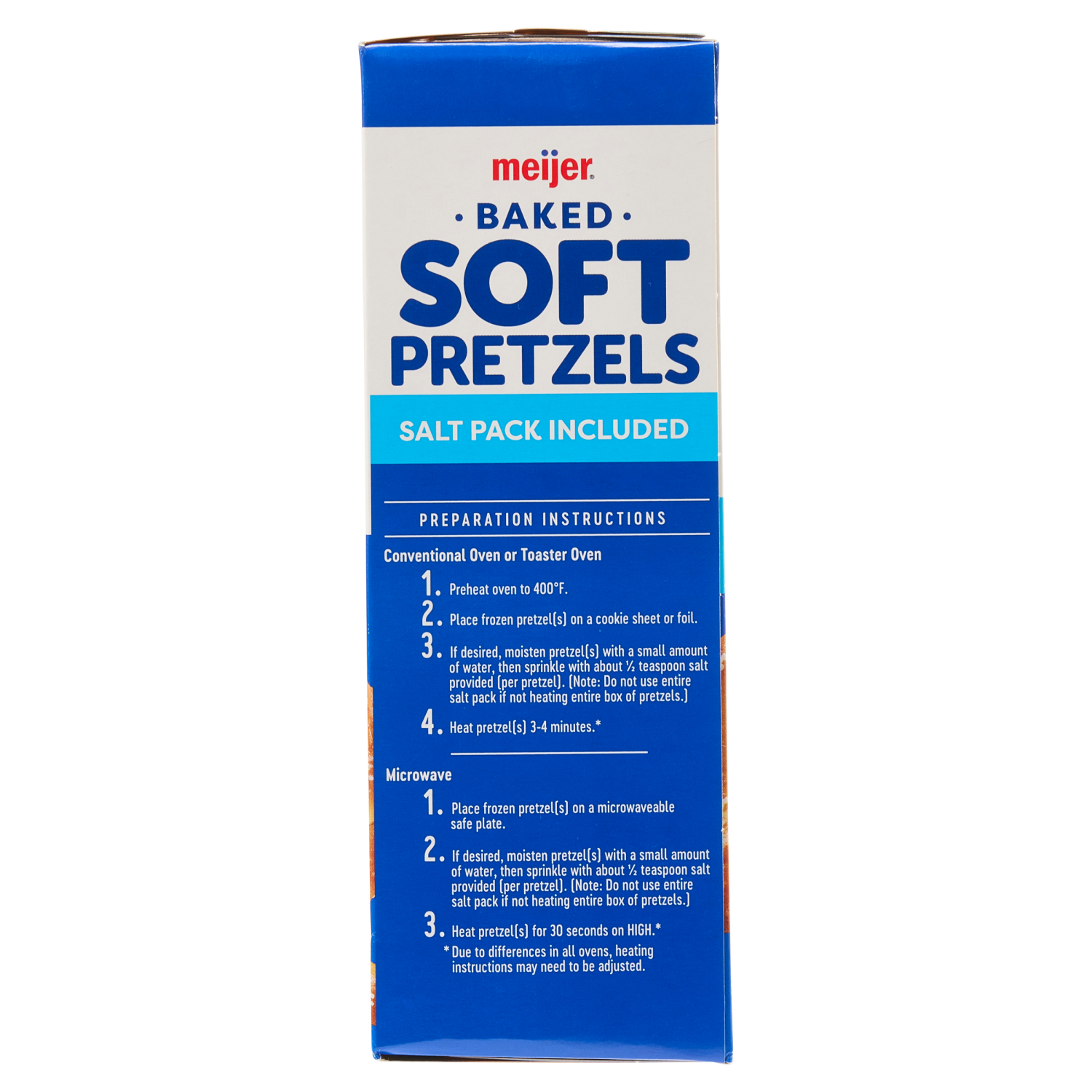 slide 3 of 3, Meijer Baked Soft Pretzels, 6 ct