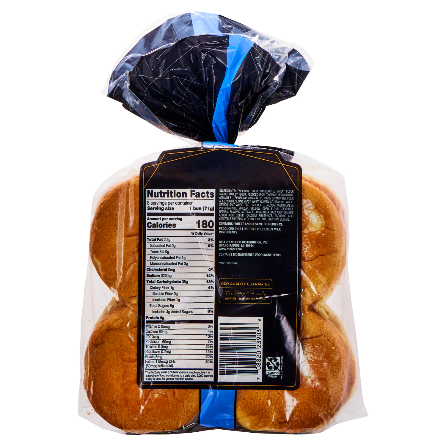 slide 2 of 2, Frederik's By Meijer Brioche Sandwich Buns 8ct/24oz, 8 ct; 24 oz