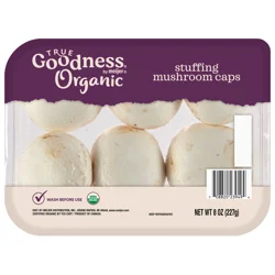 True Goodness Organic Stuffing Mushrooms, 8 oz