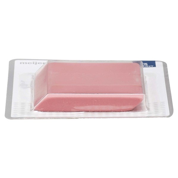 slide 26 of 29, Meijer Pink Eraser Pack, 3 ct