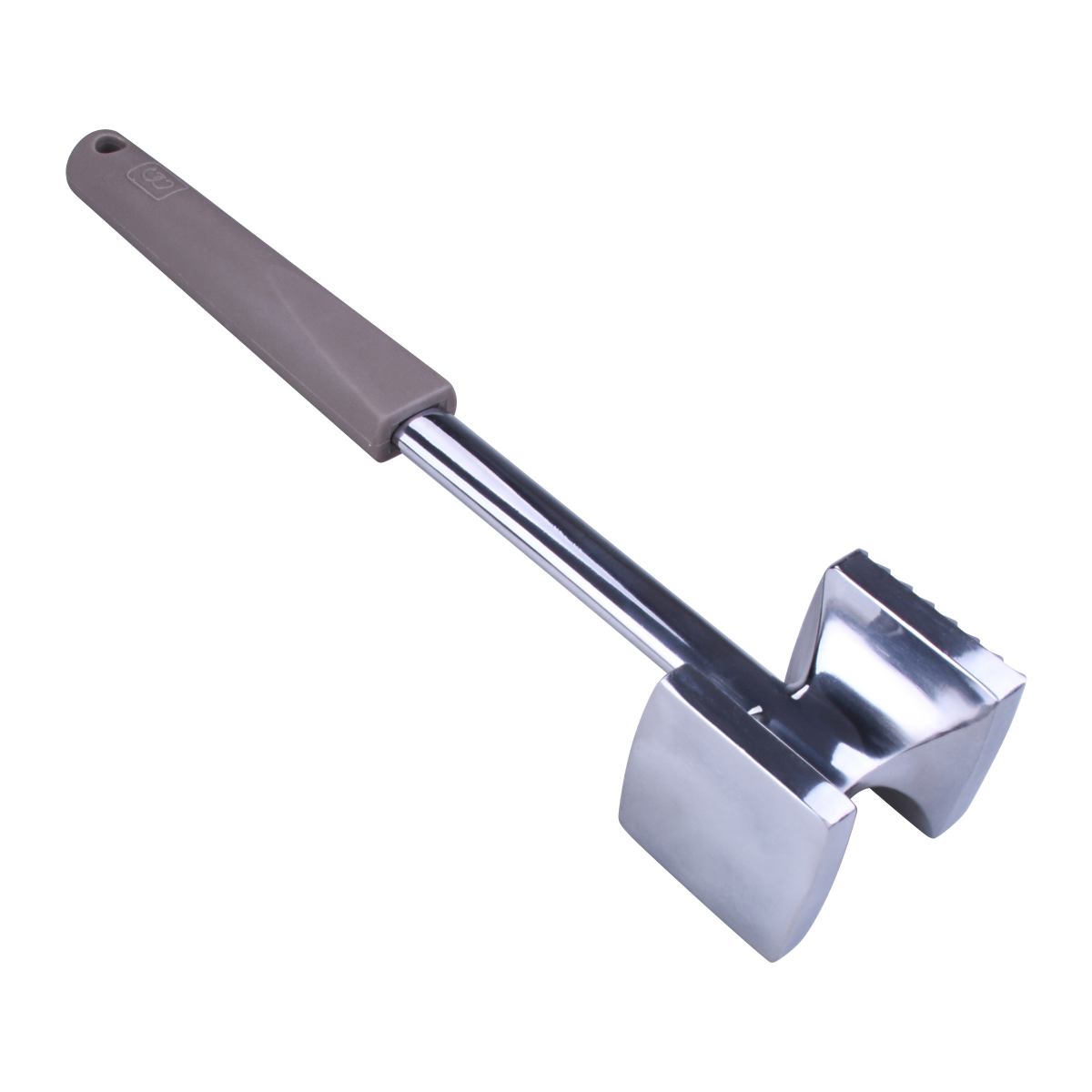 slide 3 of 3, Grand Gourmet Metal Head Meat Tenderizer, 10.83 in