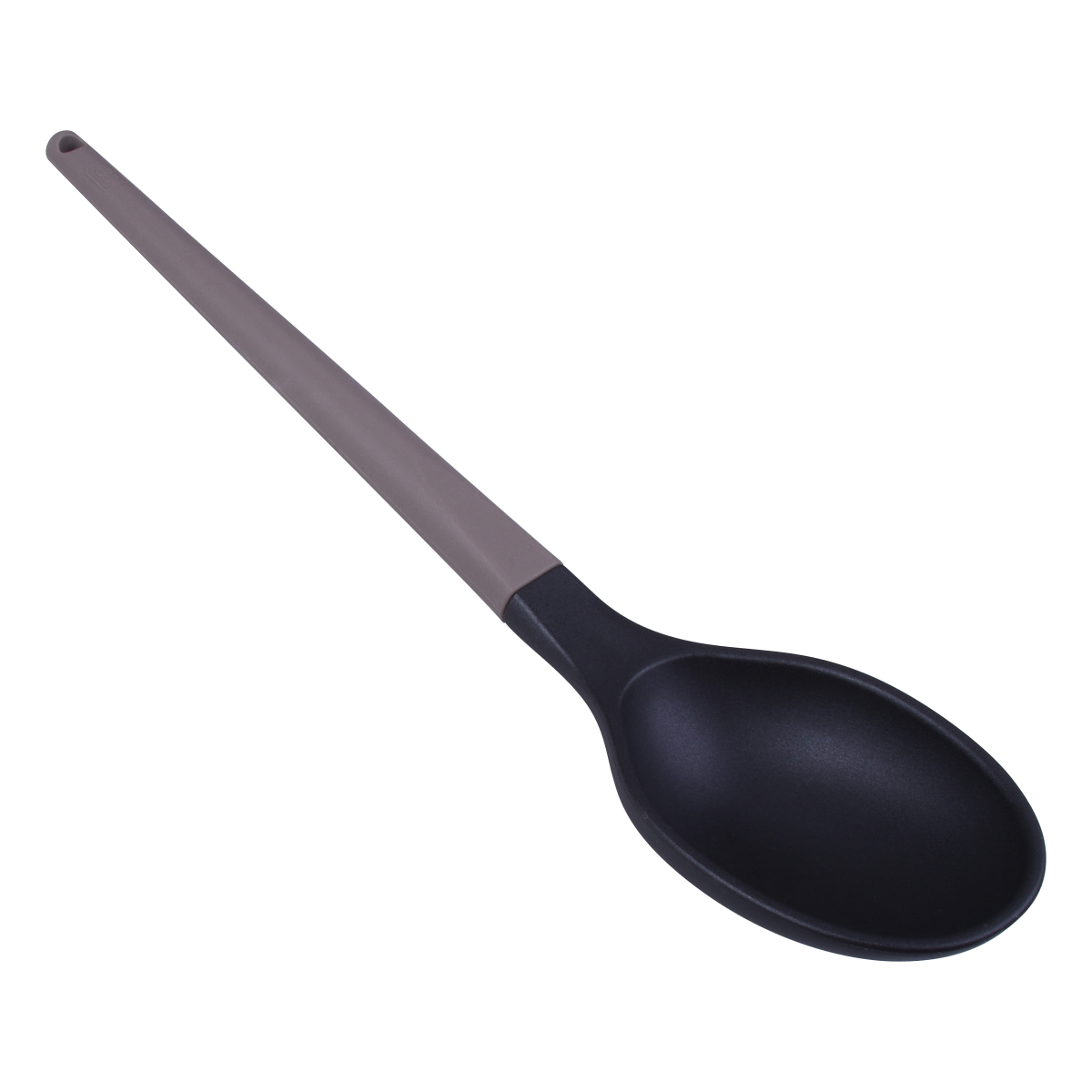 slide 3 of 3, Grand Gourmet Nylon Solid Spoon,Soft Touch Handle, 12.99 in