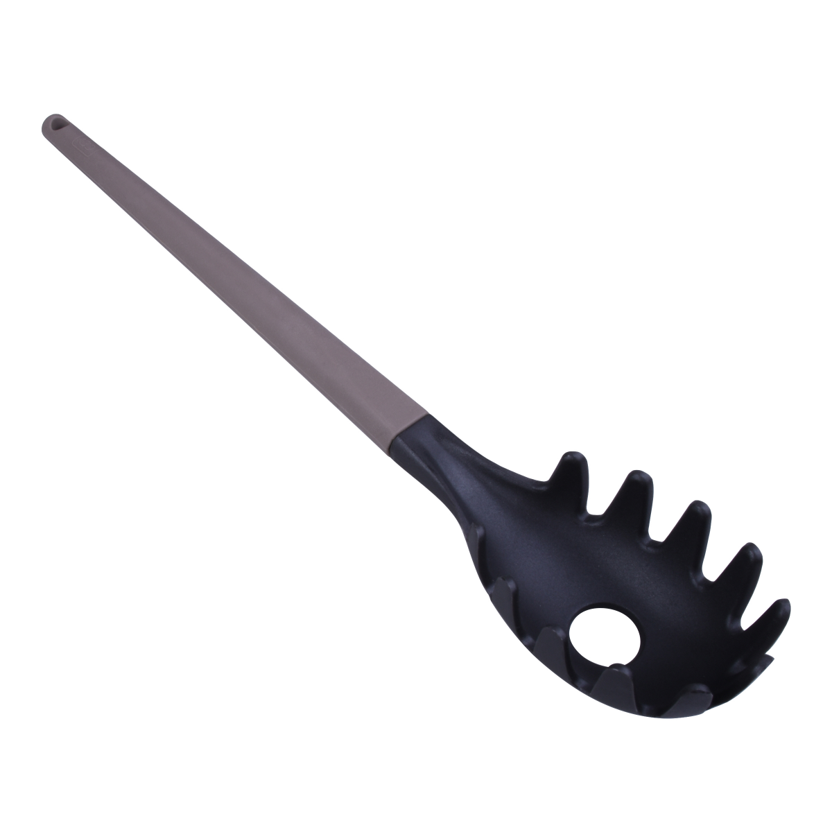 slide 3 of 3, Grand Gourmet Nylon Pasta Server, Silicone Handle, 12.99 in