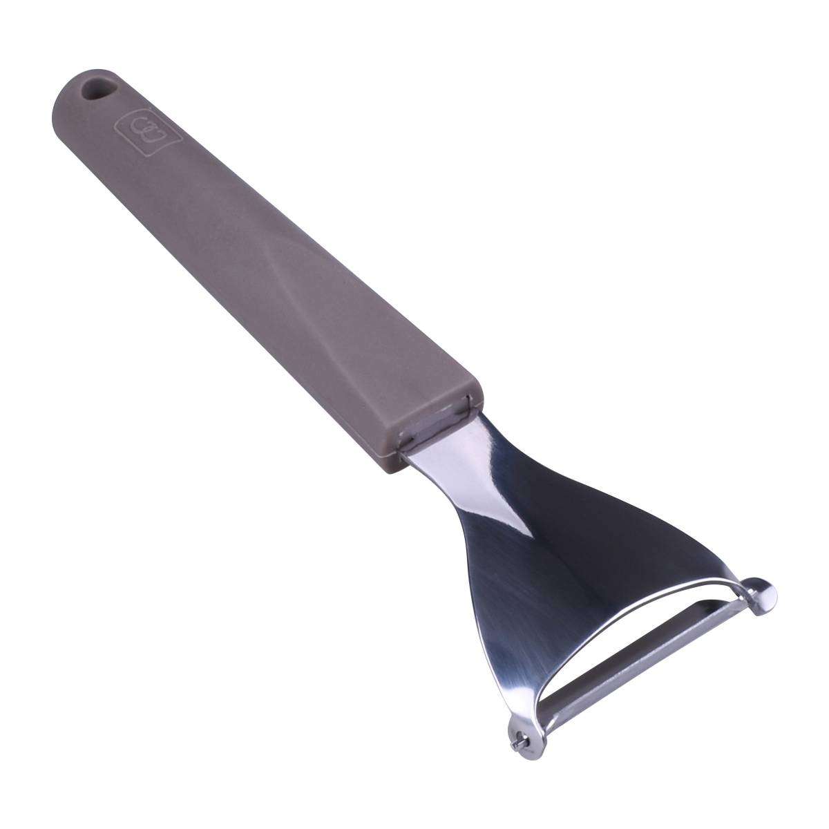slide 3 of 3, Grand Gourmet Peeler, Y Shape, Soft Touch Handle, 7.75 in