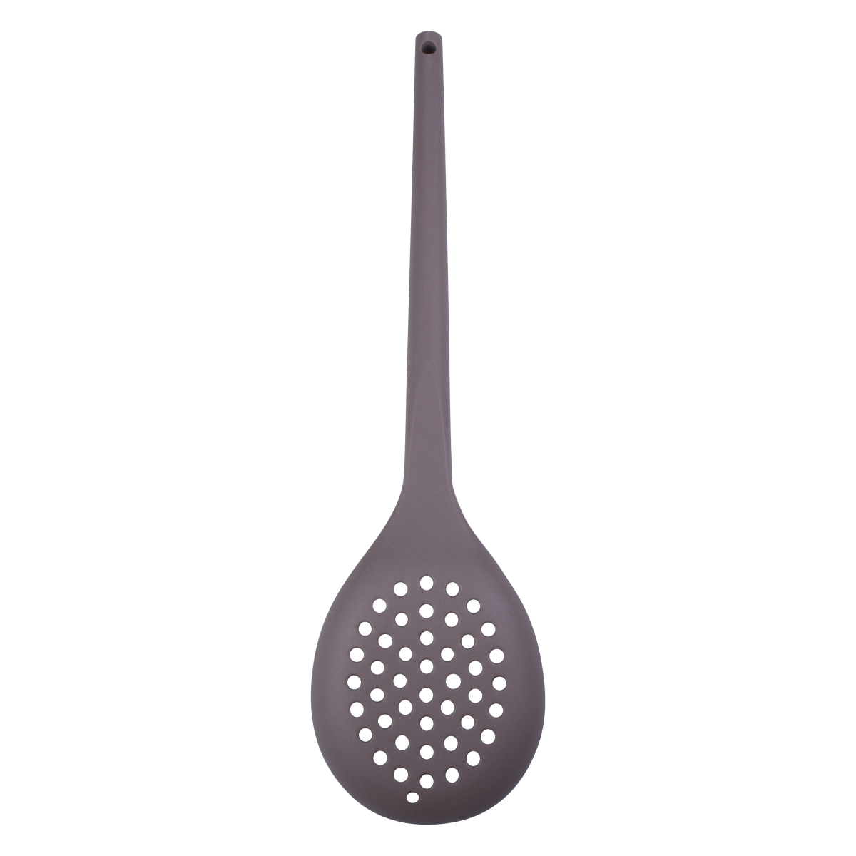slide 2 of 3, Grand Gourmet Silicone Strainer, Gray, 12.2 in