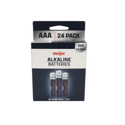 Meijer Battery Aaa 24pk Paper Box Pg