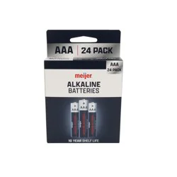 Meijer Battery Aaa 24pk Paper Box Pg