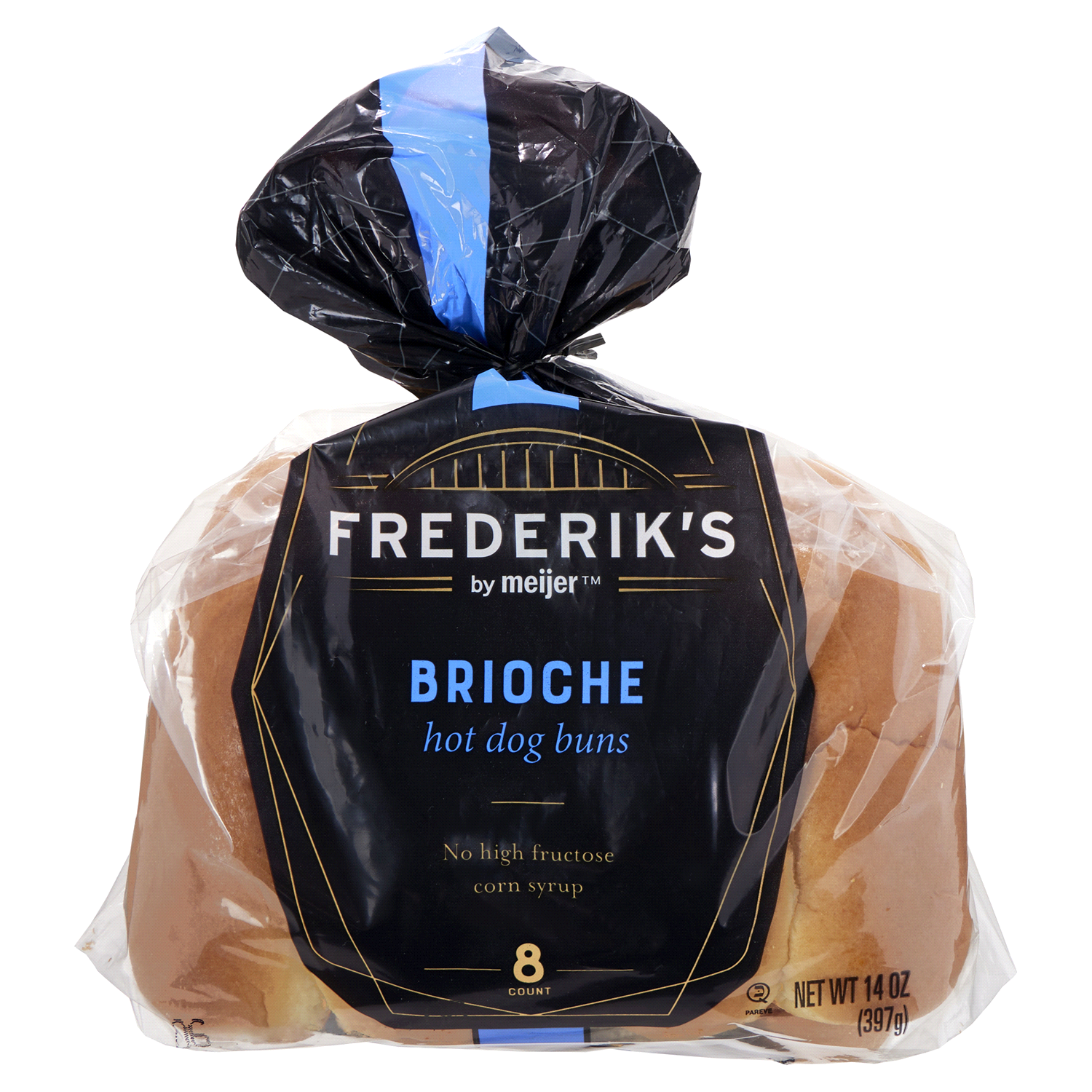 slide 1 of 2, Frederik's By Meijer Brioche Hot Dog Buns 8ct/14oz, 8 ct; 14 oz