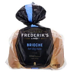 Frederik's By Meijer Brioche Hot Dog Buns 8ct/14oz