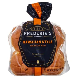 Frederik's By Meijer Hawaiian Sandwich Buns 8ct/17oz