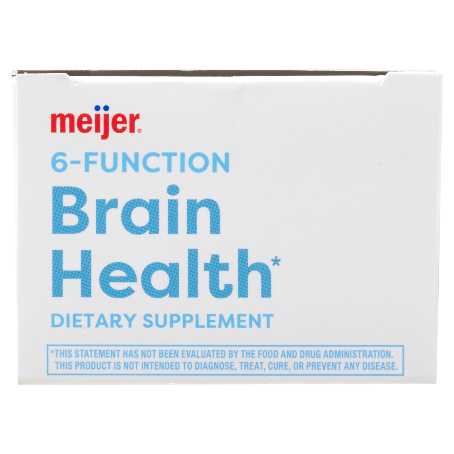slide 5 of 5, Meijer 6 Function Brain Health, 30 ct