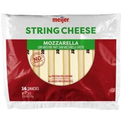 Meijer Mozzarella String Cheese