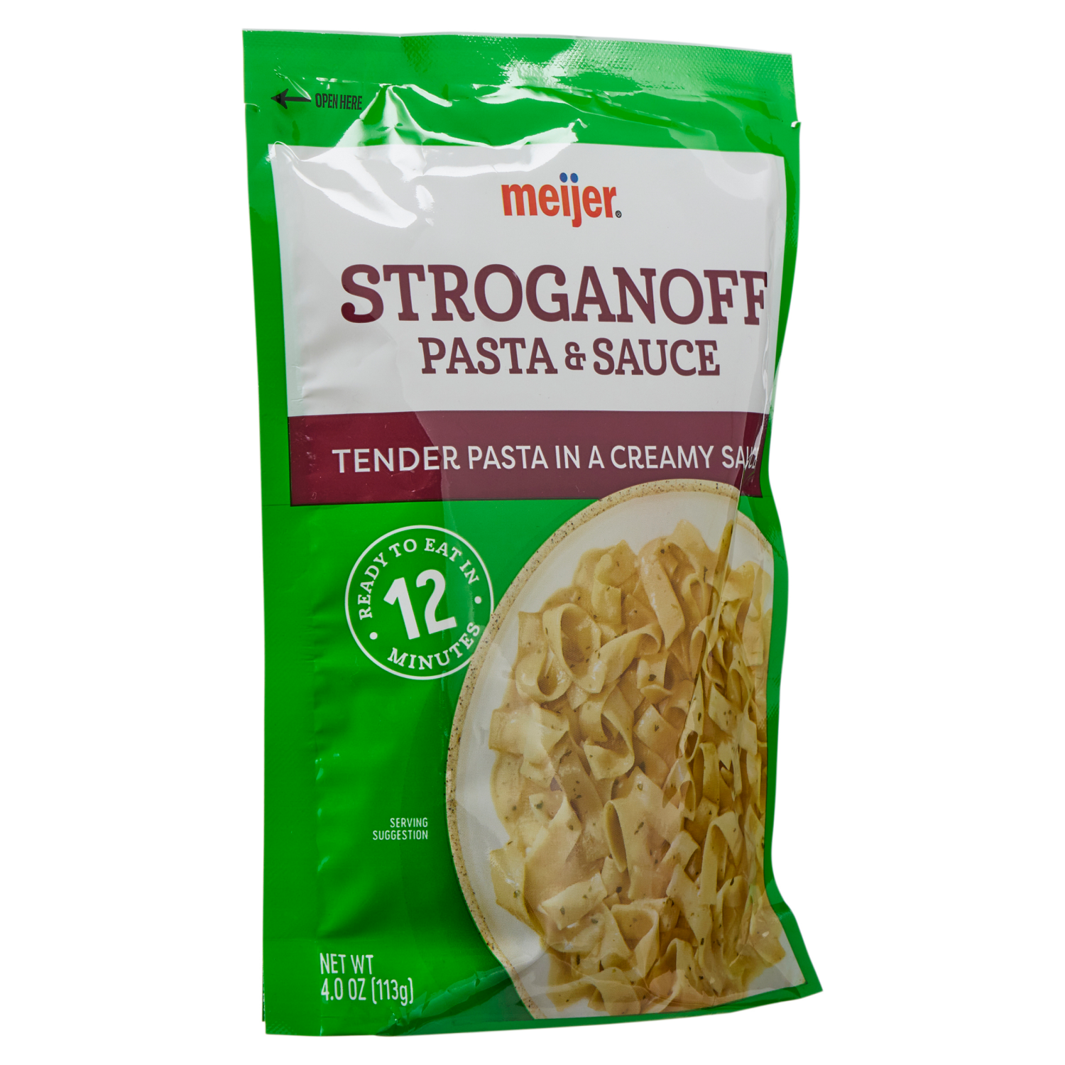 slide 4 of 4, Meijer Stroganoff Pasta & Sauce - 4 oz, 4 oz