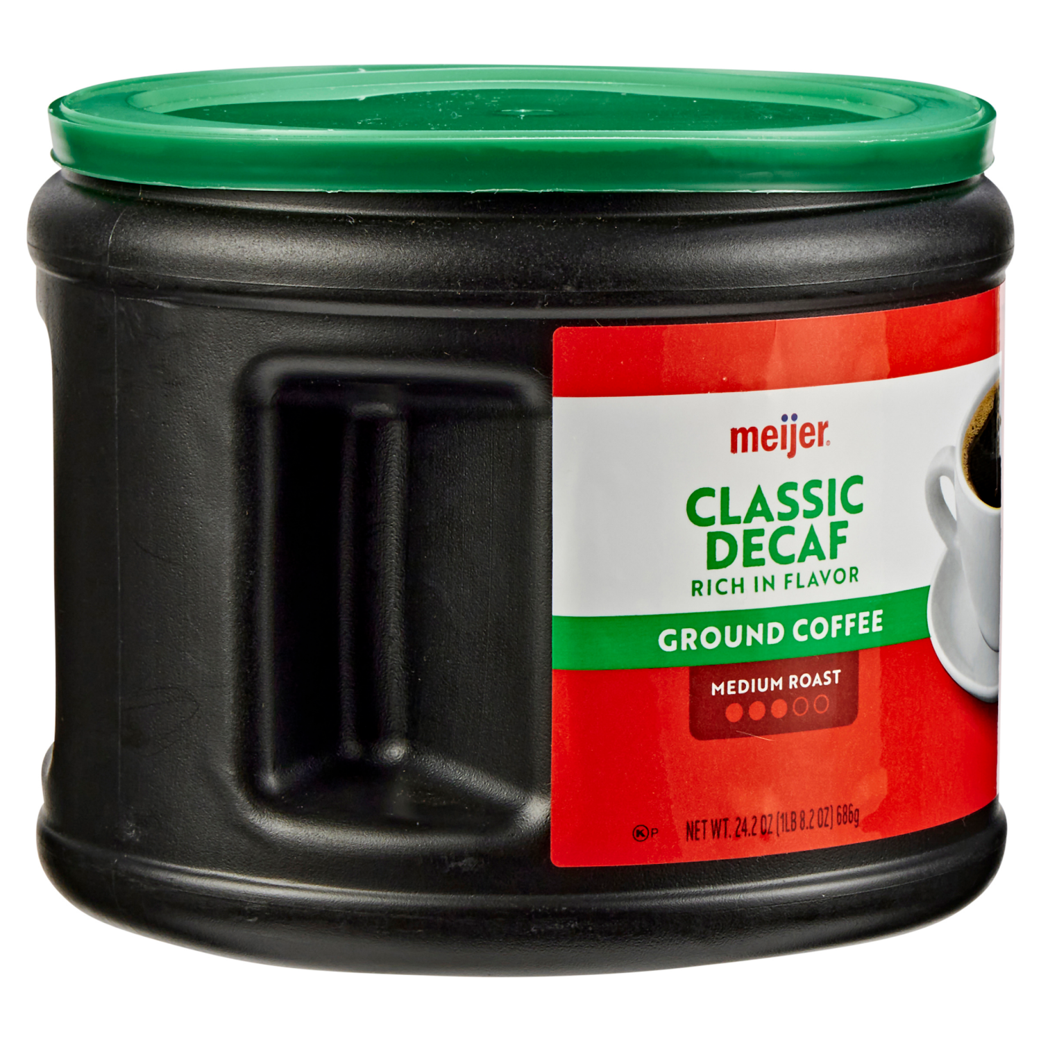 slide 4 of 8, Meijer Decaf Ground Coffee- 24.2 oz, 24.2 oz