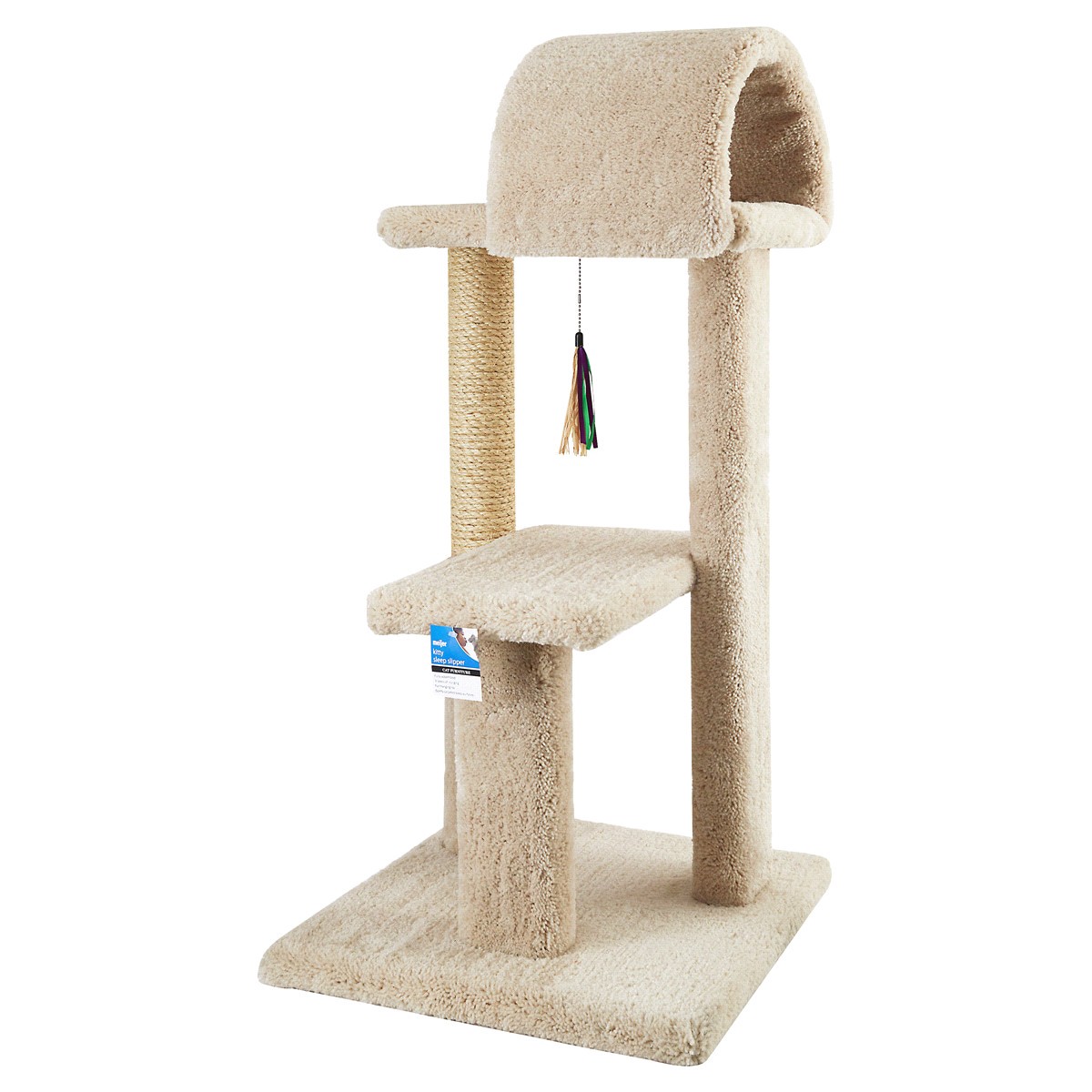 slide 1 of 1, Meijer Kitty Sleep Slipper, 1 ct