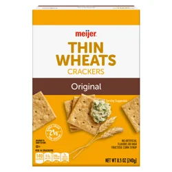 Meijer Original Thin Wheat Crackers 8.5O