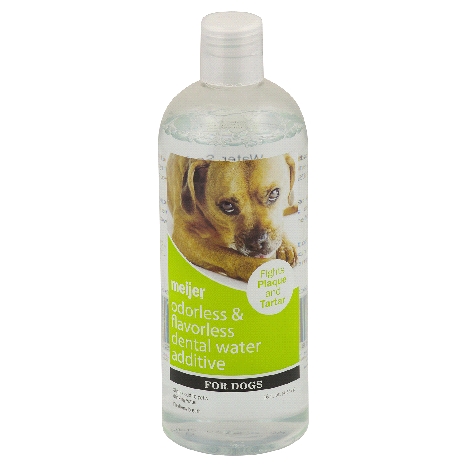 slide 1 of 2, Meijer Pet Dental Water Additive, Mint, 16 oz