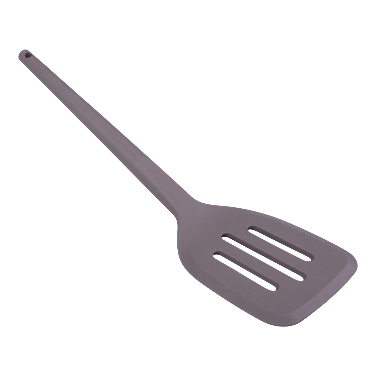 slide 3 of 3, Grand Gourmet Silicone Slotted Turner, Gray, 1 ct