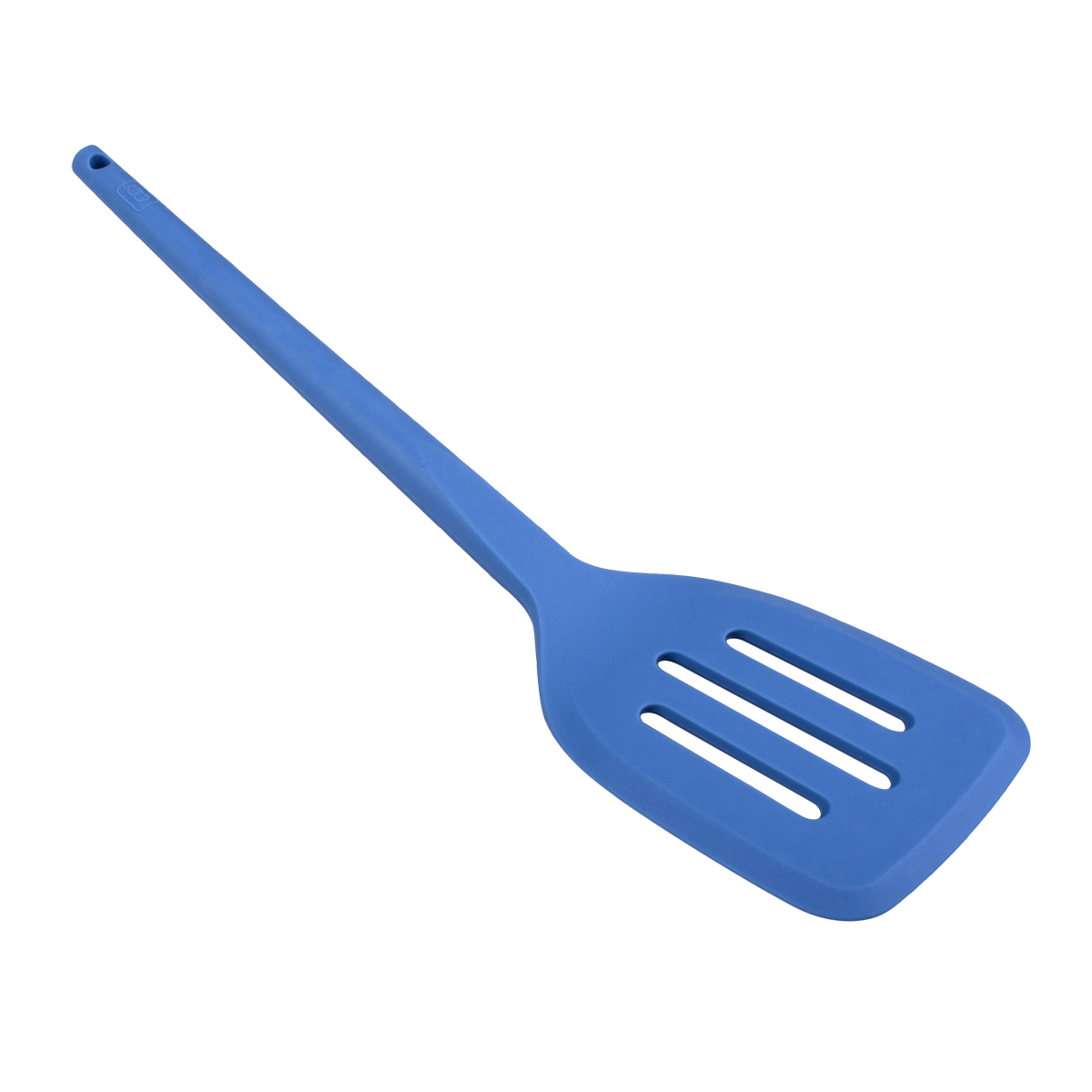 slide 3 of 3, Grand Gourmet Silicone Slotted Turner, Blue, 1 ct