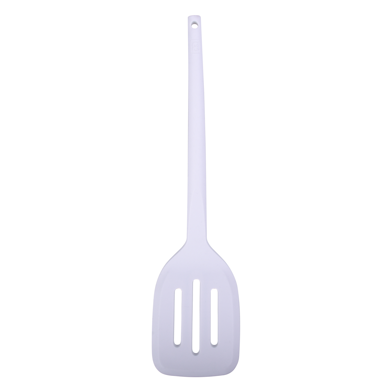 slide 1 of 3, Grand Gourmet Silicone Slotted Turner, Cream, 1 ct