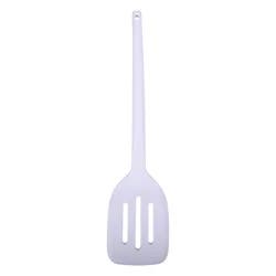 Grand Gourmet Silicone Slotted Turner, Cream
