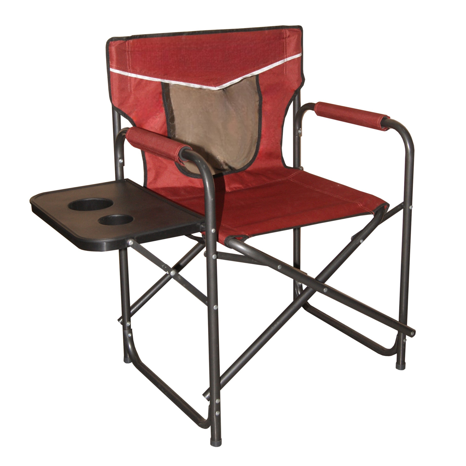 slide 5 of 7, Lake & Trail Mesh Director Chair, 1 ct