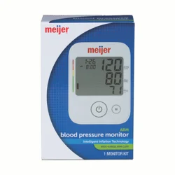 Meijer Auto Arm Blood Pressure Monitor