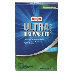 Meijer Ultra Automatic Dishwashing Detergent Powder, Fresh