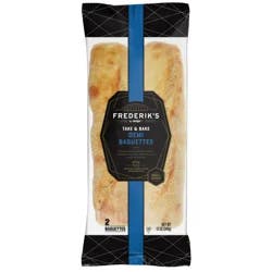 Frederik's By Meijer Frederik's by Meijer Take & Bake French Classic Demi Baguette Twin-Pack, 12 oz