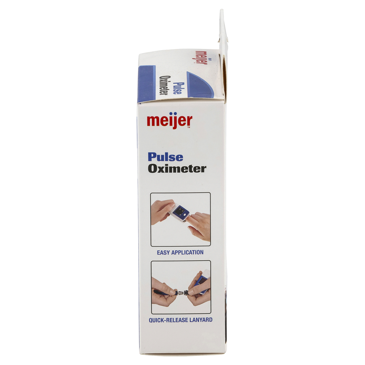 slide 4 of 5, Meijer Pulse Oximeter, 1 ct