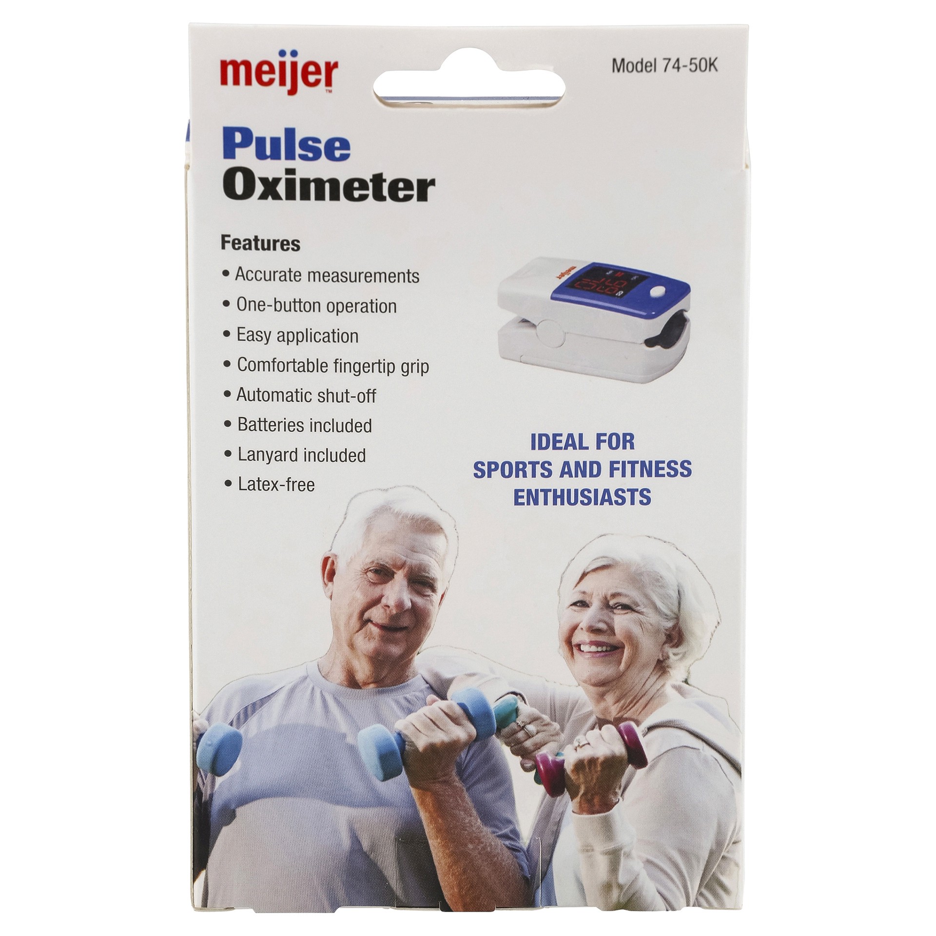 slide 11 of 17, Meijer Pulse Oximeter, 1 ct