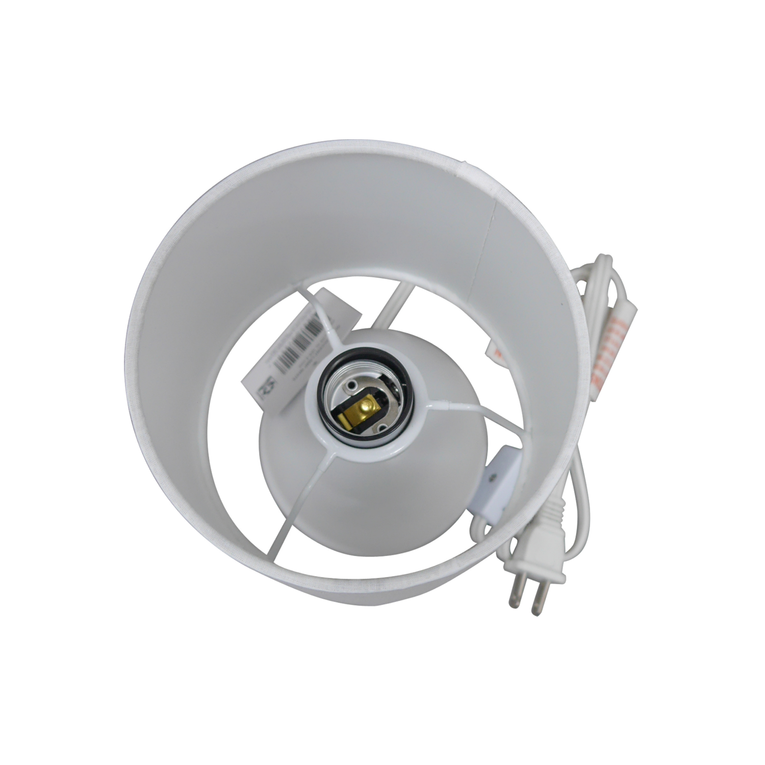 slide 5 of 5, ROOM & RETREAT RR Globe Accent Lamp, 9.25 Inch, White, 9.25 in