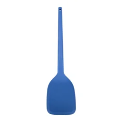 Grand Gourmet Silicone Solid Turner, Blue