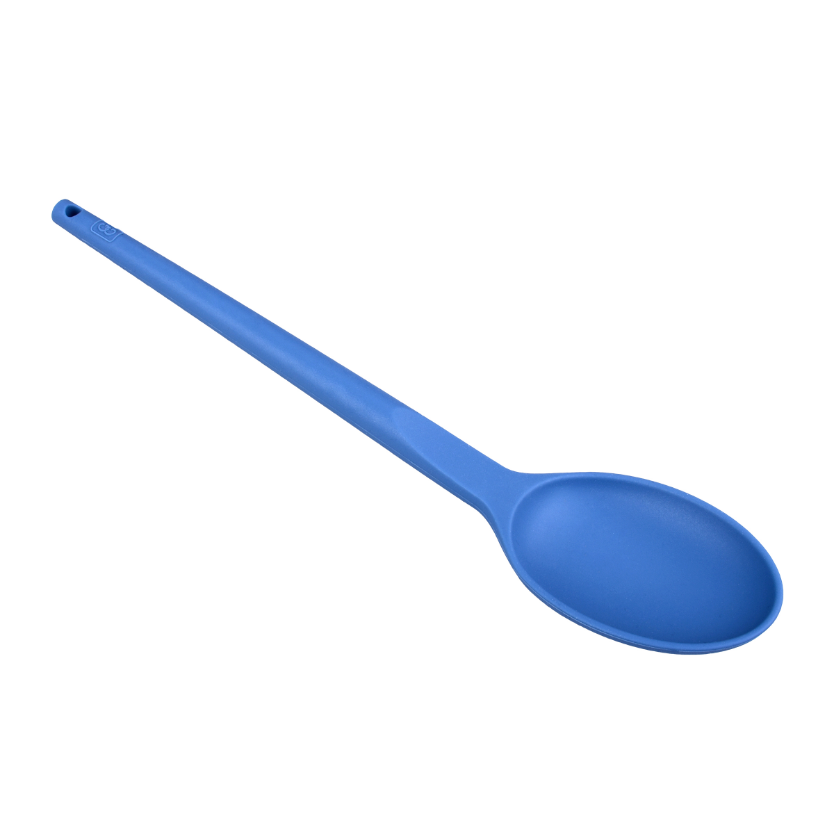 slide 3 of 3, Grand Gourmet Silicone Solid Spoon, Blue, 1 ct