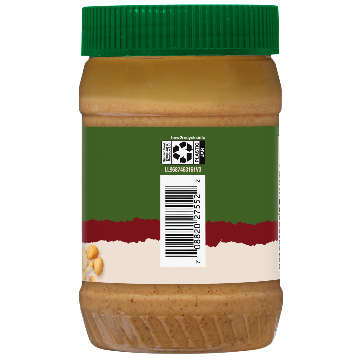 slide 3 of 3, True Goodness by Meijer Organic Creamy Peanut Butter, 16 oz