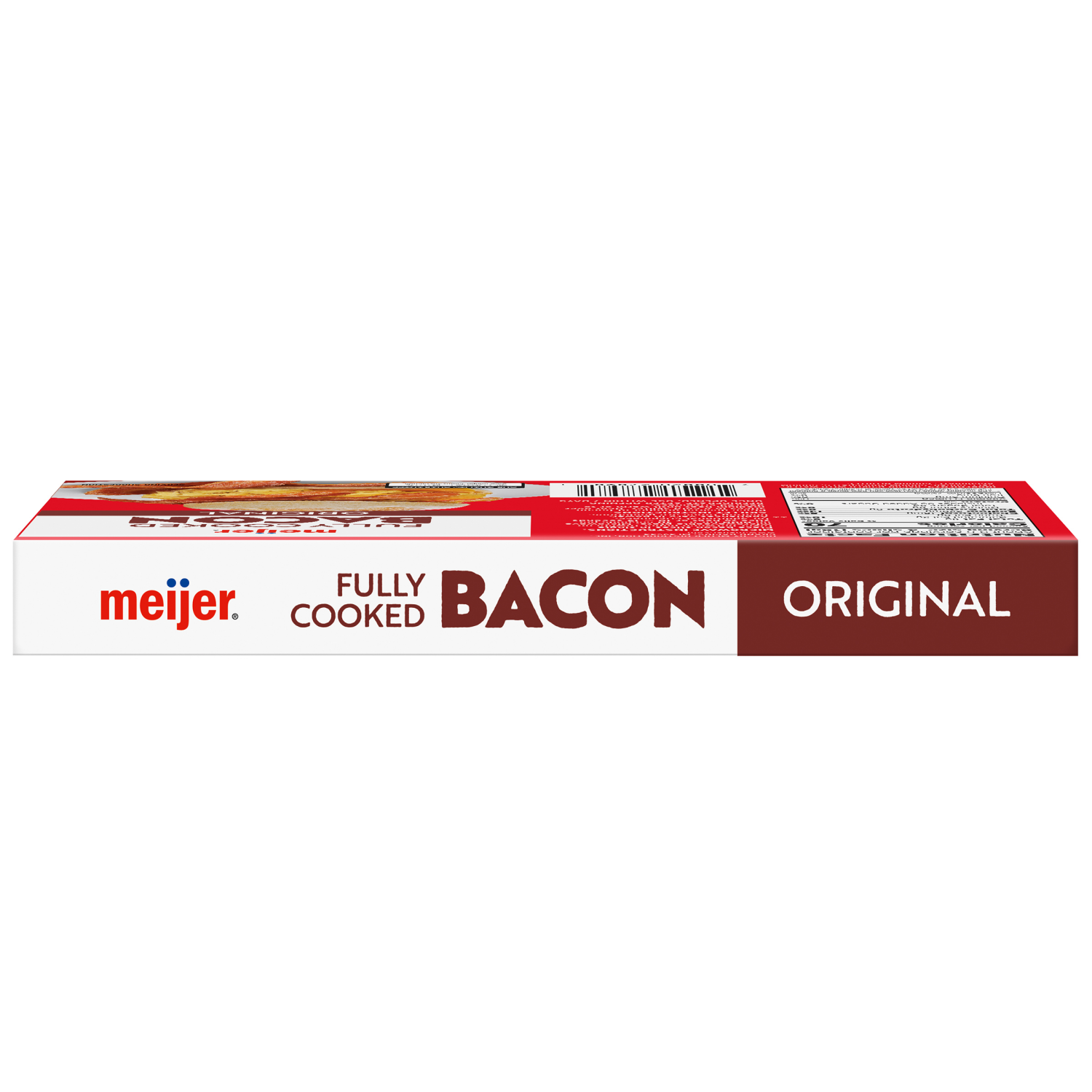 slide 8 of 8, Meijer Fully Cooked Bacon, 2.1 oz, 2.1 oz