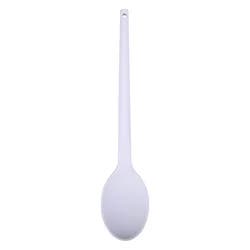 Grand Gourmet Silicone Solid Spoon, Cream