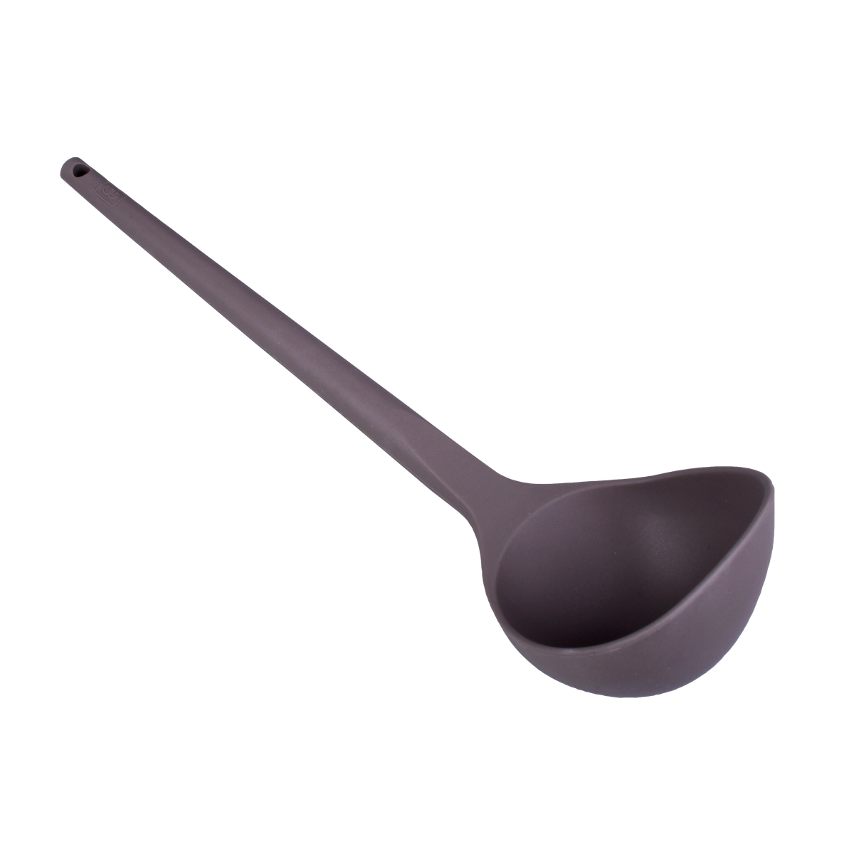 slide 3 of 3, Grand Gourmet Silicone Ladle, Gray, 1 ct