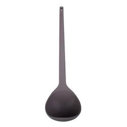 Grand Gourmet Silicone Ladle, Gray