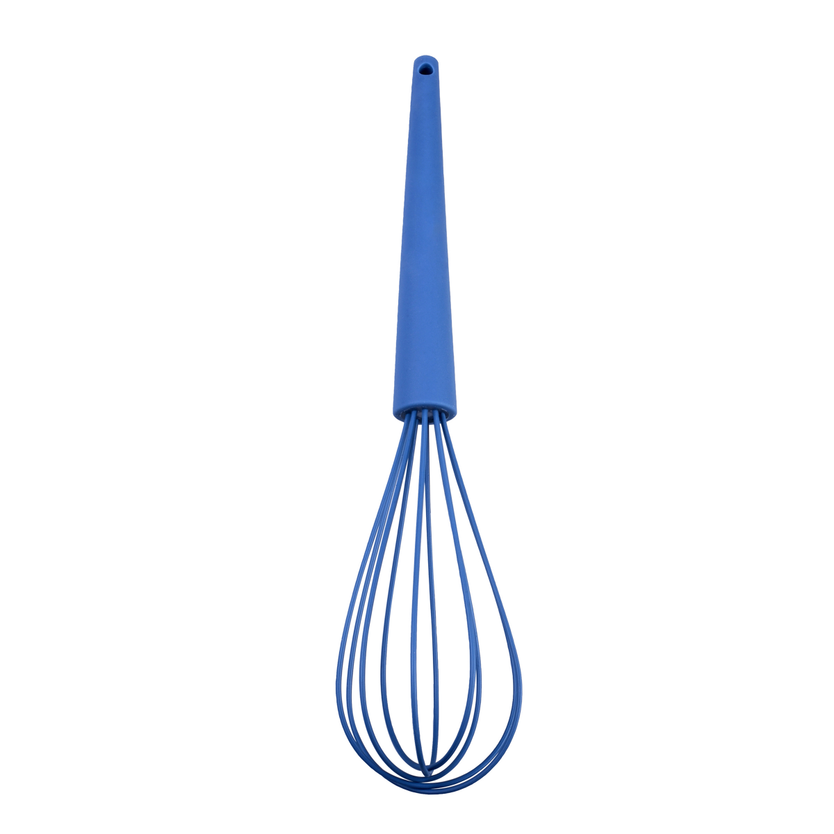 slide 2 of 3, Grand Gourmet Silicone Whisk, Blue, 12 in, 12 in