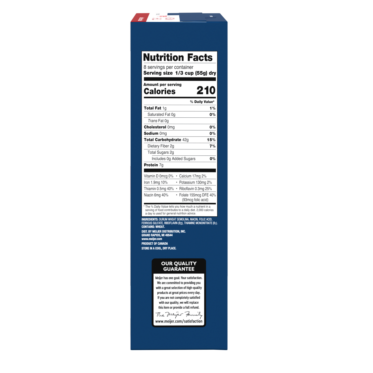 slide 5 of 8, Meijer Pasta Medium Shells, 16 oz