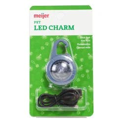 Meijer Led Pet Accessories Blue With Round