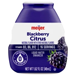 Meijer Blackberry Citrus Liquid Water Enhancer - 1.62 oz