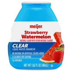 Meijer Strawberry Watermelon Clear Liquid Water Enhancer - 1.62 oz