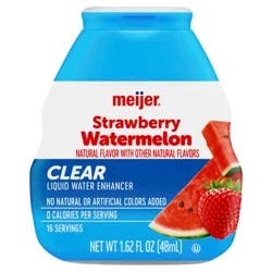 Meijer Strawberry Watermelon Clear Liquid Water Enhancer - 1.62 oz