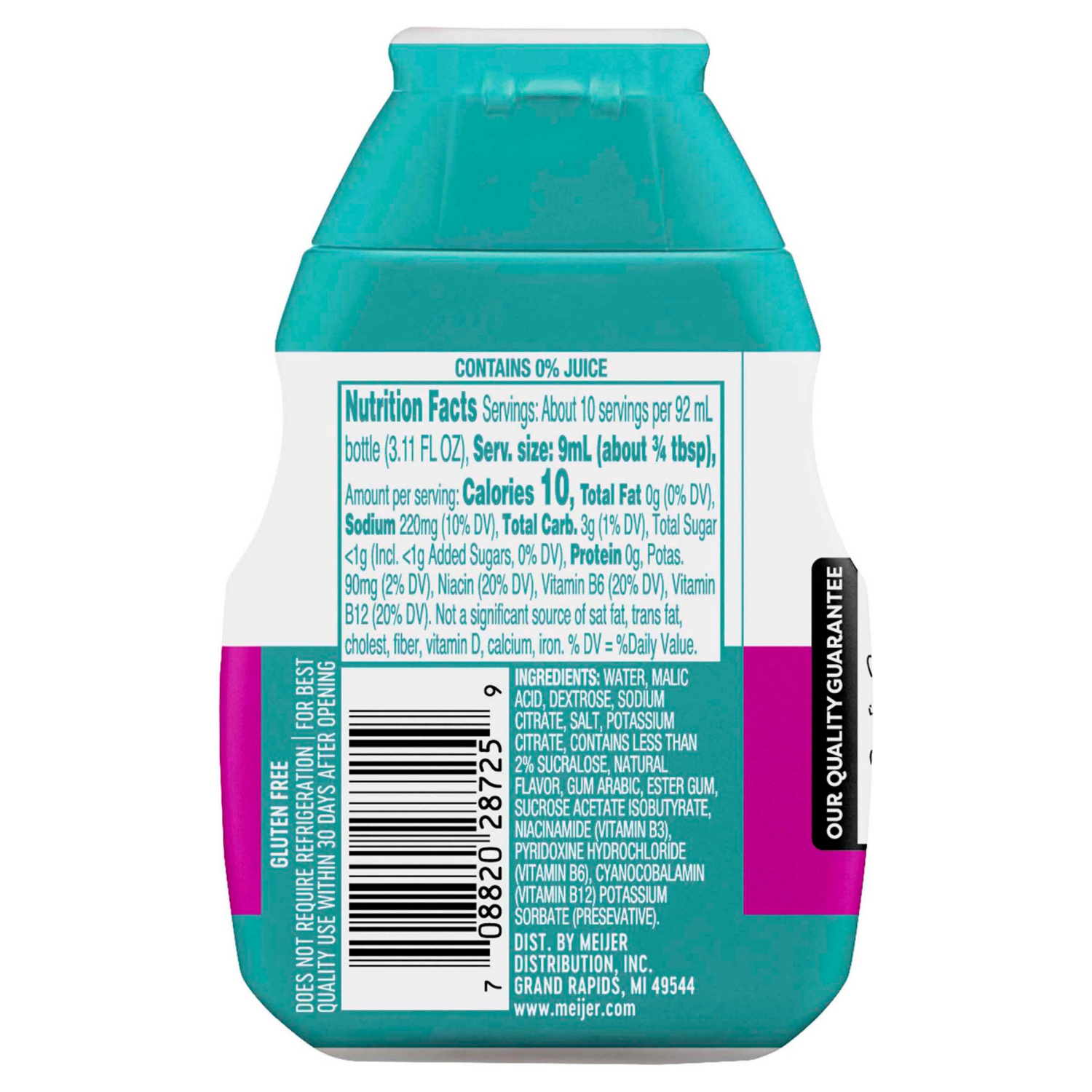 slide 2 of 2, Meijer Mixed Berry Hydration Liquid Water Enhancer - 3.11 oz, 3.11 oz