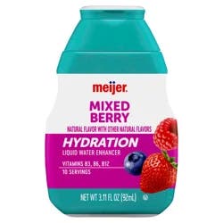 Meijer Mixed Berry Hydration Liquid Water Enhancer - 3.11 oz